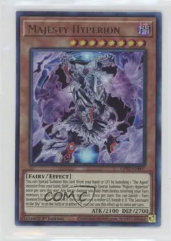 Majesty Hyperion Ultra Rare 1st Ed. YuGiOh Ghosts From The Past: 2nd Haunting - Image 1