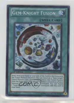 SR - Gem-Knight Fusion 1st Ed. YuGiOh Hidden Arsenal 5: Steelswarm Invasion - Image 1