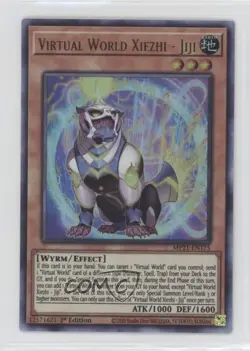 Virtual World Xiezhi - Jiji 1st Ed. YuGiOh Tin of Ancient Battles #MP21-EN175 - Image 1