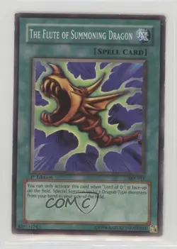 The Flute of Summoning Dragon 1st Ed. YuGiOh Starter Deck Kaiba Evolution 2004 - Image 1