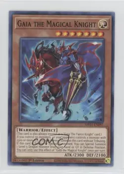 Gaia the Magical Knight 1st Ed. YuGiOh Tin of Ancient Battles #MP21-EN097 - Image 1