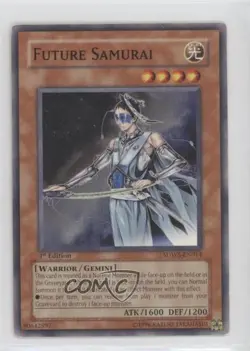 Future Samurai 1st Ed. YuGiOh Warriors' Strike Structure Deck #SDWS-EN014 2009 - Image 1