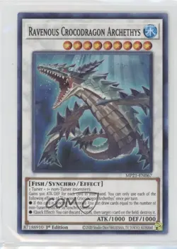 Ravenous Crocodragon Archethys 1st Ed. YuGiOh Tin of Ancient Battles #MP21-EN067 - Image 1