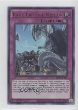 Kaiju Capture Mission 1st Ed. YuGiOh Brothers of Legend #BROL-EN076 - Image 1