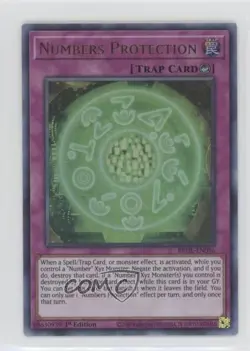 Numbers Protection 1st Ed. YuGiOh Brothers of Legend #BROL-EN056 - Image 1
