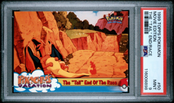 Pokemon Card The Tail End of the Race #50 Charizard Topps Movie Edition PSA 9 - Image 1