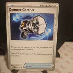 Pokemon TCG Counter Catcher Card Sv04: Paradox Rift Regular Card 160/182 NM - Image 1