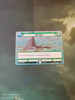 Star Wars Unlimited JTL Hyperspace Card #286 Data Vault - Image 1