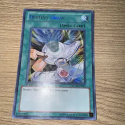 RYMP-EN037 Destiny Draw Secret Rare 1st Edition NM Yugioh Card - Image 1
