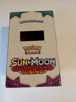 Pokemon Sun and Moon Guardians Rising Dollar Store Empty Display Box No Cards - Image 3