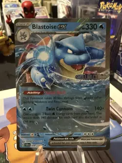 Blastoise ex (Stellar Crown Stamp) 030/142 Miscellaneous Cards & Products Holo - Image 1