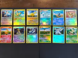 Pokemon Platinum Burger King Promo complete Set! Stamped Reverse Holo 12 cards - Image 3