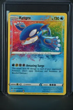 Kyogre 021/072 Shining Fates 2020 Amazing Rare Holo Pokemon TCG Card - NM - Image 4