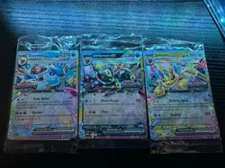 Pokemon TCG Prismatic Evolutions Stamped 3 Card Promo Lot - Image 2