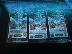 Pokemon TCG Prismatic Evolutions Stamped 3 Card Promo Lot - Image 4
