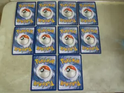 Lot of 10 Pokemon Jumbo Sized Promo Cards Lugia Charizard Etc - Image 2