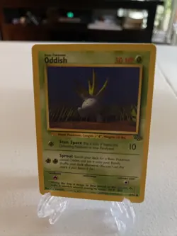 1995 Oddish Pokemon Card Ultra Rare Trading Cards Excellent Condition Original - Image 1