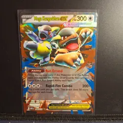 Mega Kangaskhan EX 104/132 Double Rare Mega Evolution Pokemon Card NM - Image 1