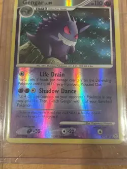 Pokemon Gengar Diamond and Pearl Reverse Holo Card 27/130 Holo Rare - Image 4