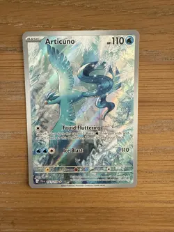 Pokemon TCG Articuno IR 161/159 Journey Together English Card - Image 1