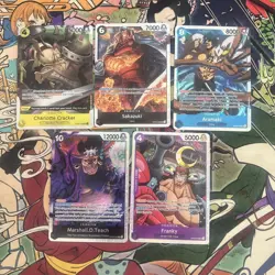 10 X SR One Piece TCG Card Bundle - Image 3