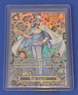 Rob Lucci OP05-093 Sp OP09 SP One Piece Card Emperors in the New World English - Image 1