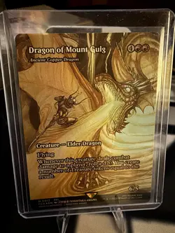 Foil Dragon of Mount Gulg - Ancient Copper Dragon (Showcase) Final Fantasy - Image 1