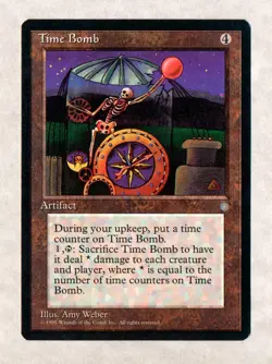 TIME BOMB - Magic: The Gathering - Ice Age (1995) - Image 1