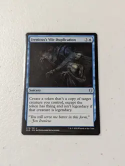 MTG Irenicus's Vile Duplication - Commander Legends Battle for Baldur's Gate NM - Image 1