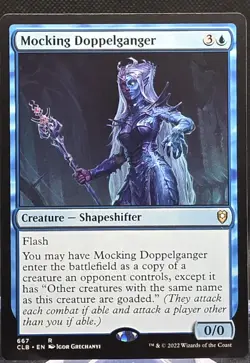 Mocking Doppelganger #667 Commander Legends: Battle for Baldur's Gate Reg. Rare - Image 1