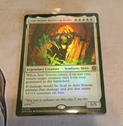 Anti-Venom, Horrifying Healer FOIL Marvel's Spider-Man MTG MINT🔥 - Image 1