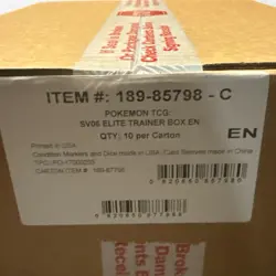 10 x SV Twilight Masquerade ELITE TRAINER BOX - Sealed CASE (Pokemon Cards) - Image 2