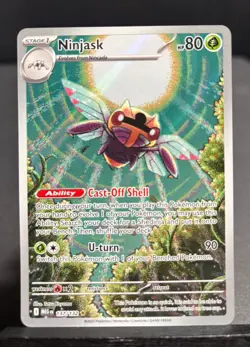 Ninjask 137/132 Pokemon Mega Evolution Holo Illustration Rare NM - Image 1