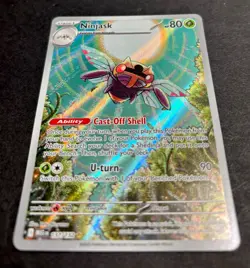 Ninjask 137/132 Pokemon Mega Evolution Holo Illustration Rare NM - Image 3