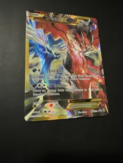 Pokemon Yveltal EX XY150a Full Art Ultra Rare Black Star Promo Near Mint - Image 3