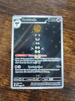 Gothitelle 211 Promo Illustration Rare Pokemon White Flare - Image 2