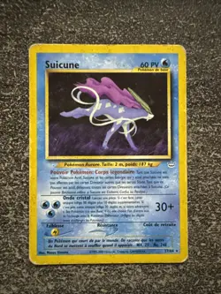 SUICUNE RARE - POKEMON 27/64 NEO REVELATION EDITION 2 FR - Image 1