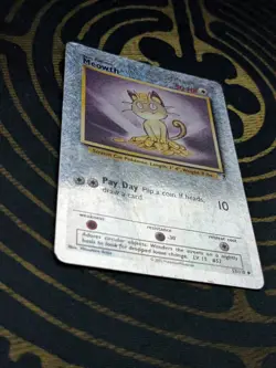 Meowth Legendary Collection 53/110 Pokemon Reverse Holo 2002 - Image 4