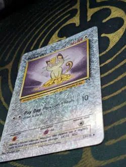 Meowth Legendary Collection 53/110 Pokemon Reverse Holo 2002 - Image 5