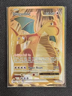 2016 Pokemon XY Evolutions Dragonite EX 106/108 Ultra Rare Holo | NM Ungraded - Image 1