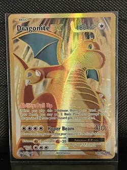 2016 Pokemon XY Evolutions Dragonite EX 106/108 Ultra Rare Holo | NM Ungraded - Image 3