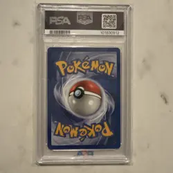 2000 Pokemon Team Rocket Dark Weezing NON Holo #31 1st Edition PSA 8 - Image 4