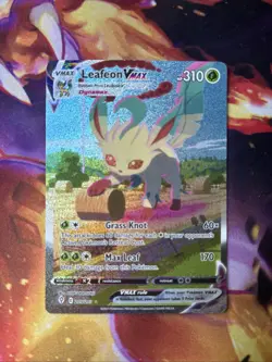 Pokemon Leafeon VMAX 205/203 Evolving Skies Alternative Art Near Mint Condition! - Image 3