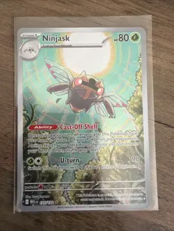 Ninjask 137/132 Illustration Rare Mega Evolution Pokemon TCG - Image 1