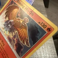 Pokemon TCG Shining Ho-Oh SM Black Star Promo SM70 Promo MP! - Image 4