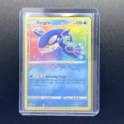 Pokemon TCG Shining Fates Kyogre Amazing Rare 021/072 - Image 3