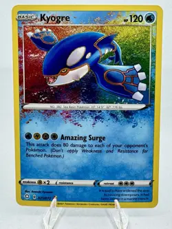 Kyogre 021/072 Shining Fates Holo Rare Pokemon TCG MINT - Image 1