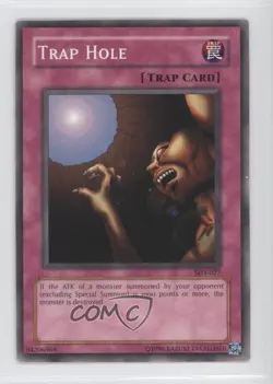 Trap Hole Unlimited YuGiOh Starter Deck Yugi #SDY-027 2002 - Image 1