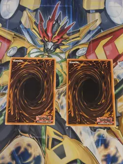 Master Peace, the True Dracoverlord 1st Edition Secret Rare + Draco Awakening - Image 2