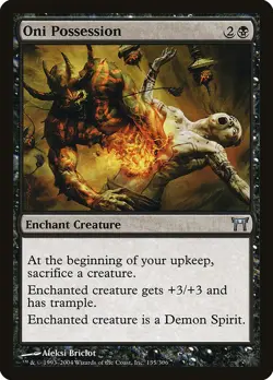 ONI POSSESSION - Champions of Kamigawa - MTG Magic the Gathering Card - Uncommon - Image 1